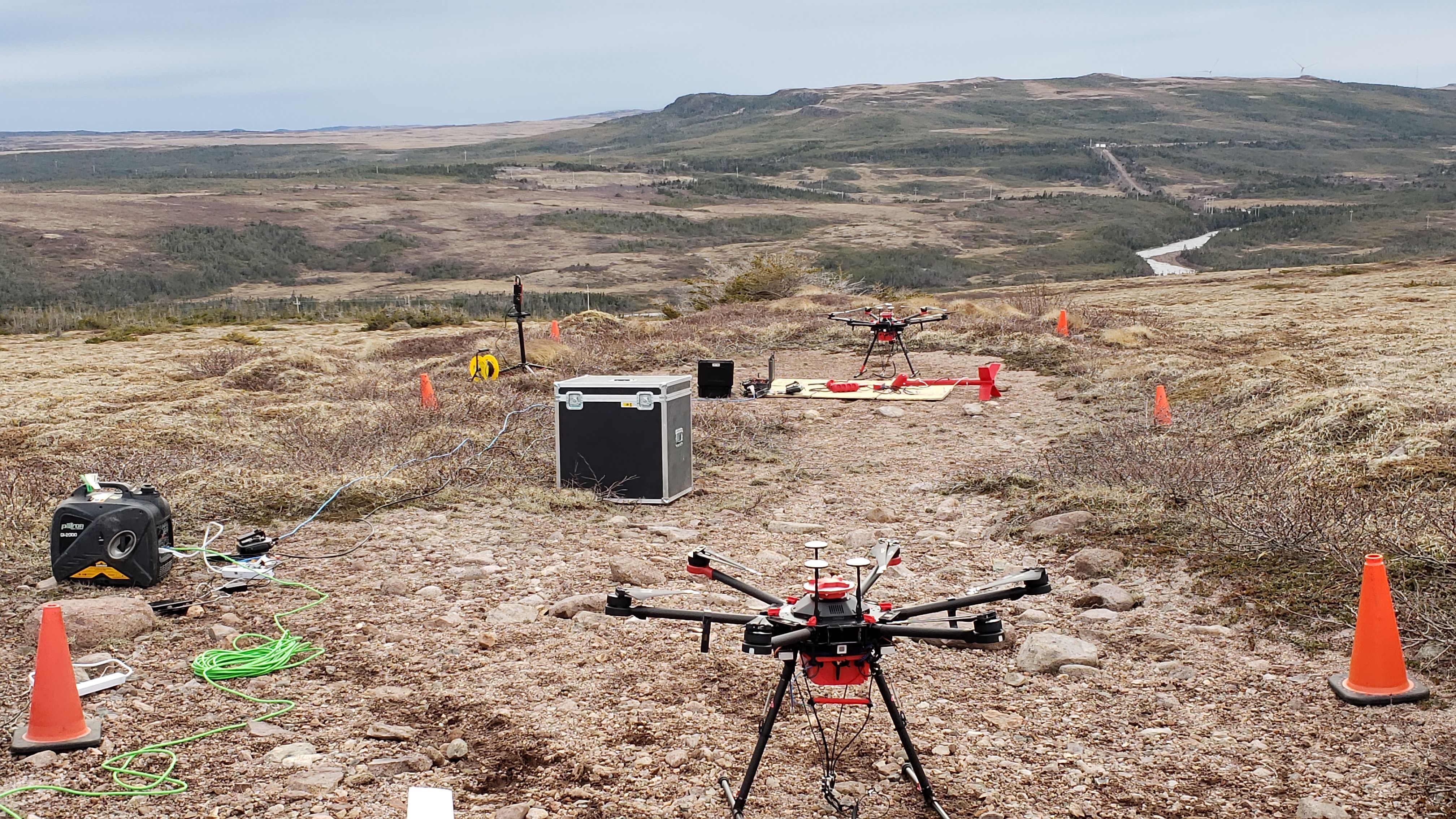 Service de drones