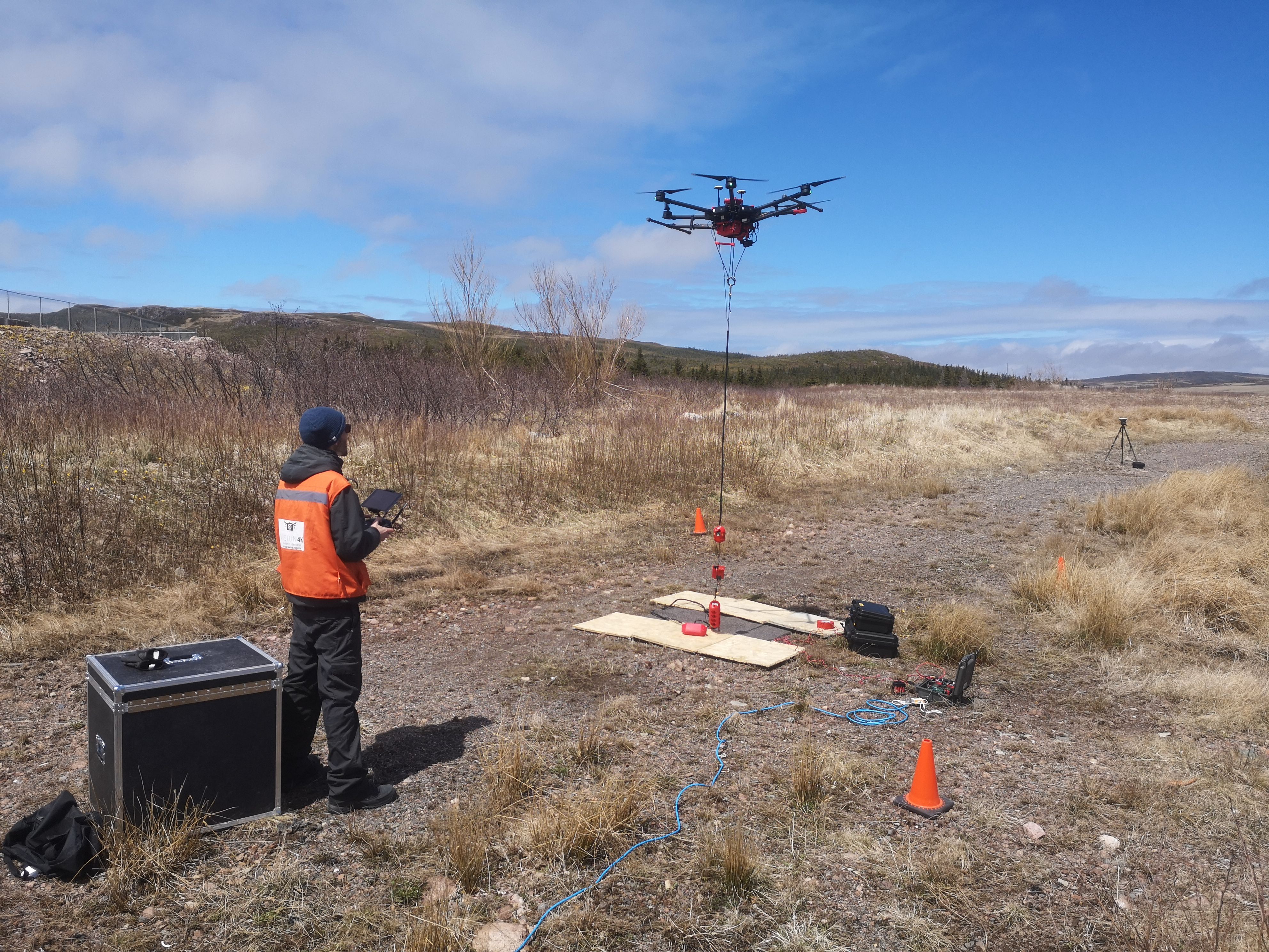 Service de drones